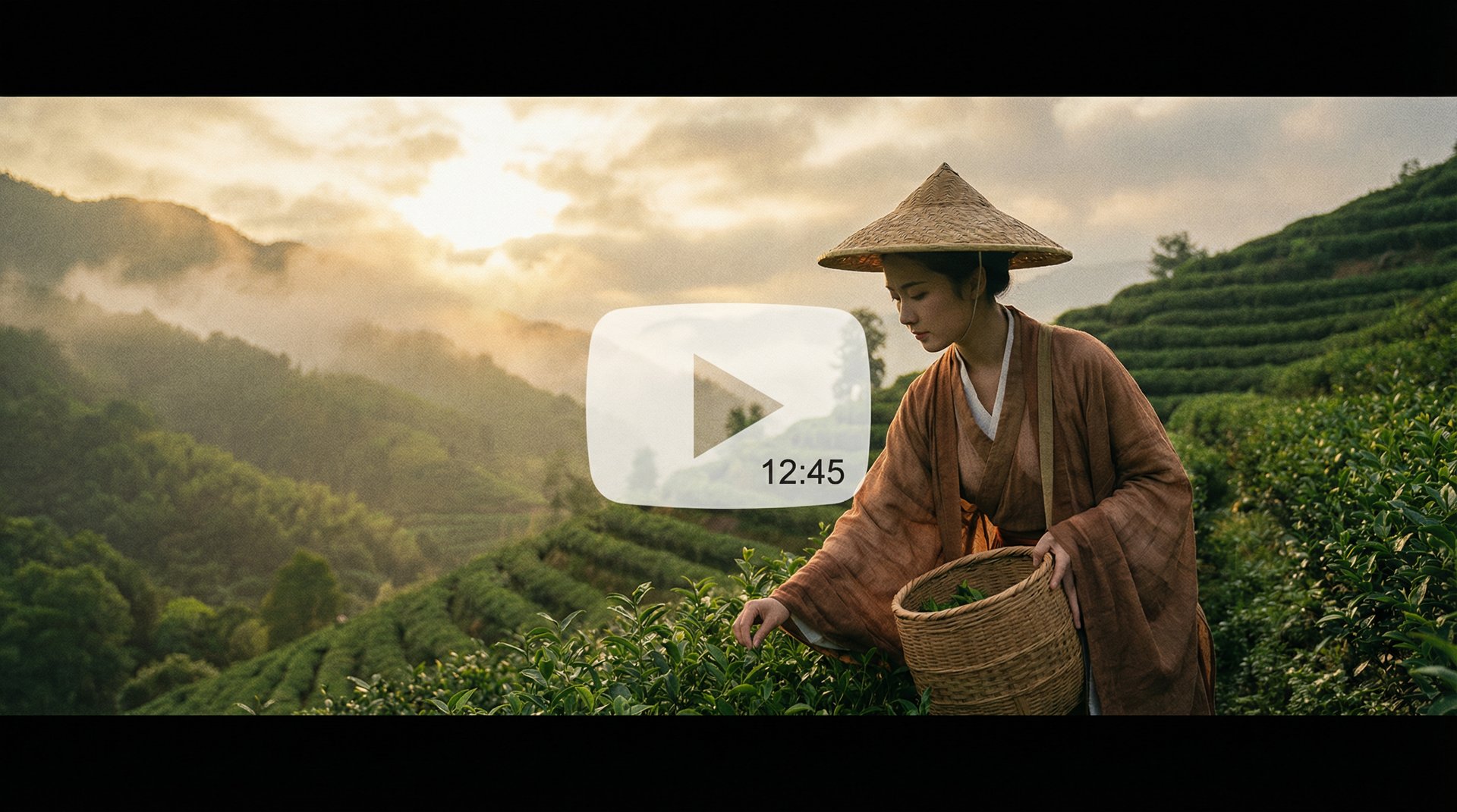 蘑菇视频植物视频春日茶园采茶记