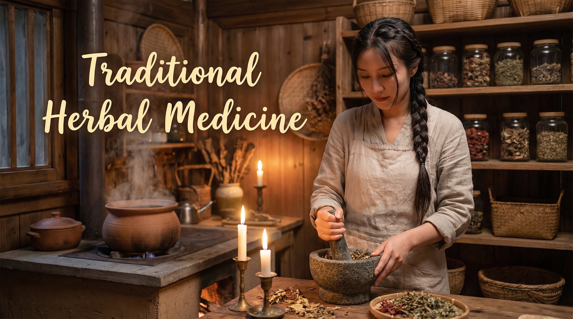 蘑菇视频植物视频传统草药制作